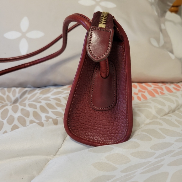 Dooney & Bourke Women's Leather Bag - Red and Tan - Picture 4 of 5